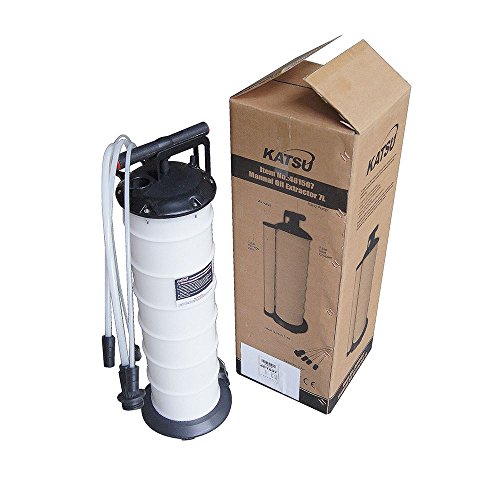 Bomba extractora manual Katsu, con capacidad de 7 litros para agua, aceite o petróleo