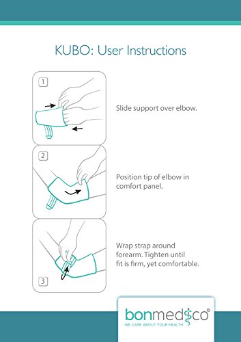 bonmedico Kubo Codera Elástica, Codera para Articulaciones para Hombre y Mujer