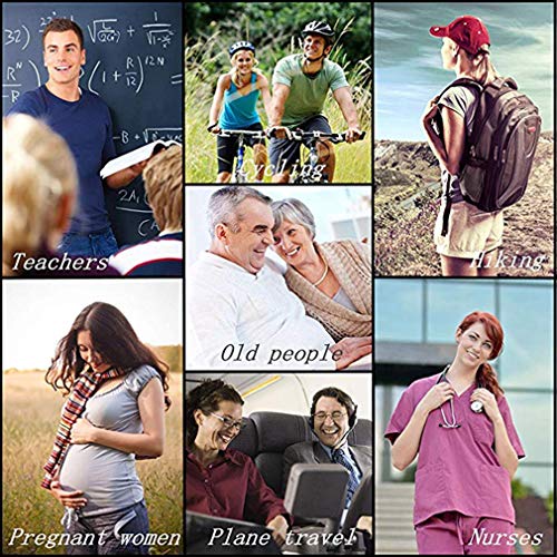 Booding 3 pares Calcetines de compresión para Mujeres y Hombres para Baloncesto Fútbol Correr Escalar Montaña para correr, médico, deportivo, viajes en avión, embarazo