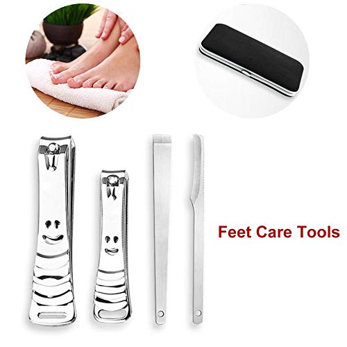 BOROK Cortaúñas Tijeras para Uñas Manicura Pedicura Cuidado Tijeras Cortaúñas Cortaúñas Uñas L,Set De Manicura Cortaúñas De Agarre De Tijera Cortaúñas Fuertes Kit De Manicura Set De Cortaúñas Uña