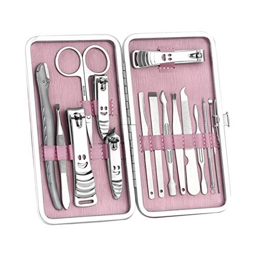BOROK Cortaúñas Tijeras para Uñas Manicura Pedicura Cuidado Tijeras Cortaúñas Cortaúñas Uñas L,Set De Manicura Cortaúñas De Agarre De Tijera Cortaúñas Fuertes Kit De Manicura Set De Cortaúñas Uña