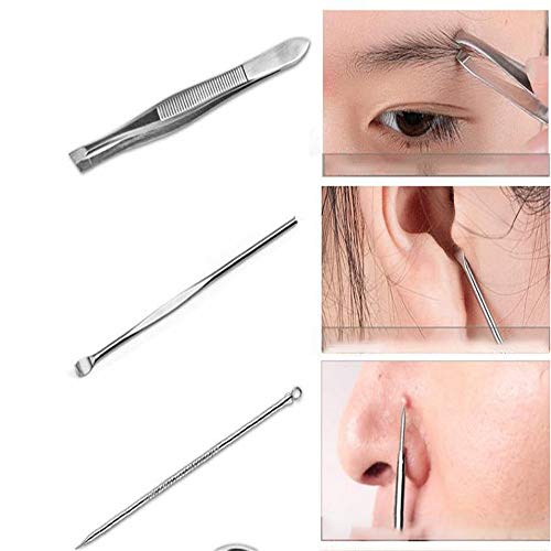 BOROK Cuidado De Uñas De Dedos Y Pies,Podadoras De Uñas para Uñas Encarnadas O Gruesas Podadoras De Uñas para Uñas Gruesas Encarnadas Uñas Duras Uñas Grandes Y Fuertes Manicura Y Oreja Cortauñas Uñas