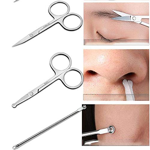 BOROK Cuidado De Uñas De Dedos Y Pies,Podadoras De Uñas para Uñas Encarnadas O Gruesas Podadoras De Uñas para Uñas Gruesas Encarnadas Uñas Duras Uñas Grandes Y Fuertes Manicura Y Oreja Cortauñas Uñas