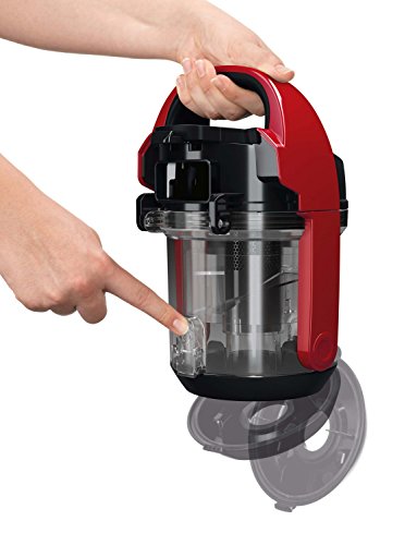 Bosch BGC05AAA2 GS05 Cleannn - Aspirador sin bolsa, 700 W, 1.5 litros, color Rojo y negro