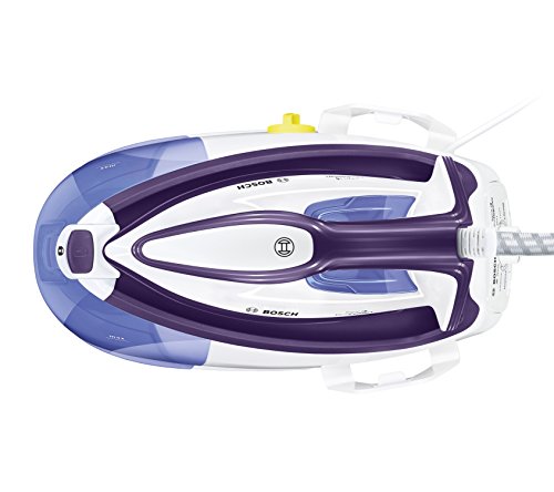 Bosch TDS6080 Serie | 6 Centro de planchado, 2.400 W, 6 bares de presión, color blanco y violeta