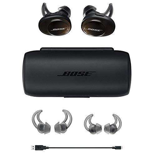 Bose SoundSport Free Auriculares intraurales inalámbricos, Bluetooth, Negro (Triple Black)