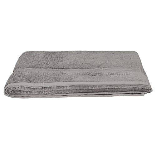 Boss Hugo - Toalla de baño (100 x 150 cm), color gris