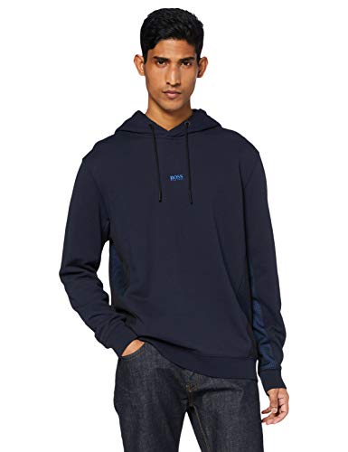 BOSS Wquest Sudadera, Azul (Dark Blue 404), Large para Hombre