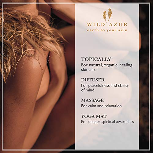 Boswellia Sacra Frankincense - Aceite esencial 100% puro, orgánico, antienvejecimiento, acné, lunares, manchas de la edad, cicatrices, daño al sol, aumenta el estado de ánimo. Omán, 5 ml.