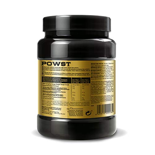 Bote Proteina Whey, Proteína de suero de leche en polvo, 1Kg (sabor Yogur con Fresas) POWST
