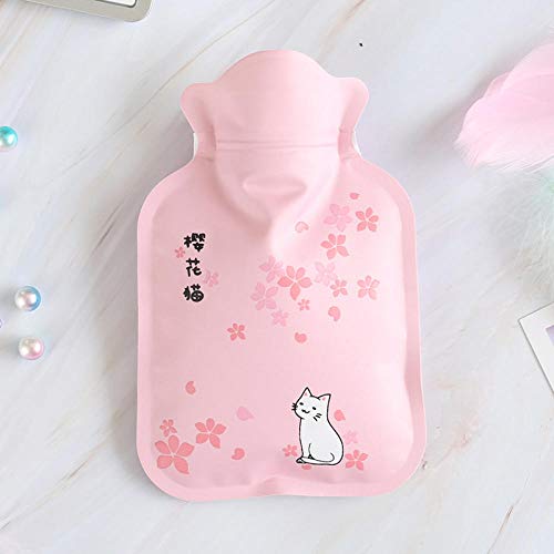 Botella de agua caliente 1pcs mini botella de agua caliente portátil a prueba de explosiones para aliviar el dolor muscular-Patrón 4