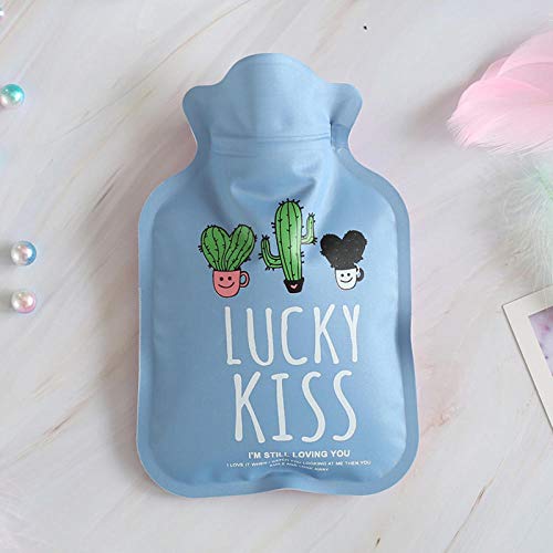 Botella de agua caliente 1pcs mini botella de agua caliente portátil a prueba de explosiones para aliviar el dolor muscular-Patrón 4