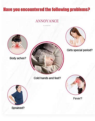 Botella de agua caliente de PVC con cuello en forma de U de 1,5 L con funda de algodón (doble cabeza de lazo rojo amor corazón)