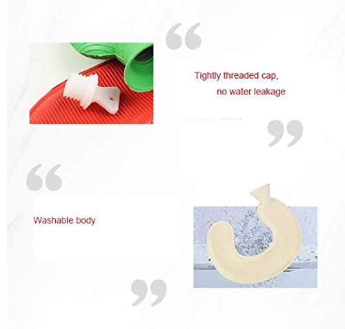 Botella de agua caliente de PVC con cuello en forma de U de 1,5 L para niña