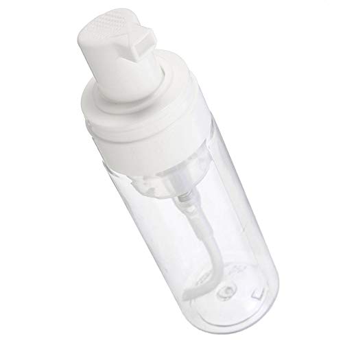 Botella de Spray Duradera Transparente Botellas rellenables Perfume Loción Spray champú dispensador de la Bomba 1pc 50ml Distribuidor Portátil de Líquidos (Color : Clear, Size : 50ml)