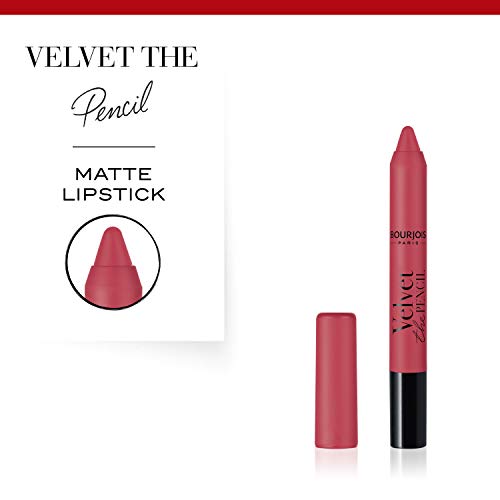 Bourjois Velvet The Pencil - Pintalabios. Tono 7 Rose-story, 3g
