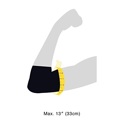 Bracoo EP30 I Codera Estabilizadora, Ajustable de Neopreno, Protección, Recuperación, Prevención Esguince y Lesiones Deportivas, Resortes Laterales