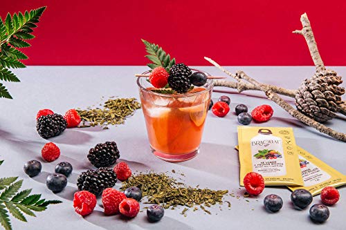 BRAGULAT | Zumo Concentrado de Frutas Sabor Frambuesa | Bebidas y Refrescos Instantáneas en Polvo | Sin Azúcar y con Vitamina C | Agua con Sabor a Frambuesa | 15 Sobres