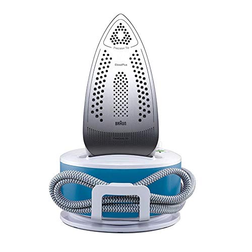 Braun Hogar IS2043 CareStyle Compact - Centro de Planchado, Suela 3D Eloxal Plus, Vapor Constante, 2200 W, 1.3 litros, Blanco/Azul