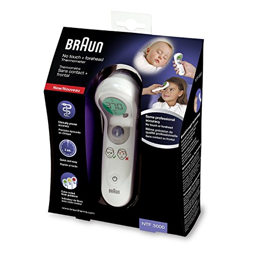 Braun NTF3000WE Termómetro Sin contacto + frontal NTF 3000
