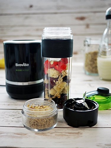 Breville Personal Blender VBL120, 300 W, 0.6 litros, Plástico, Negro
