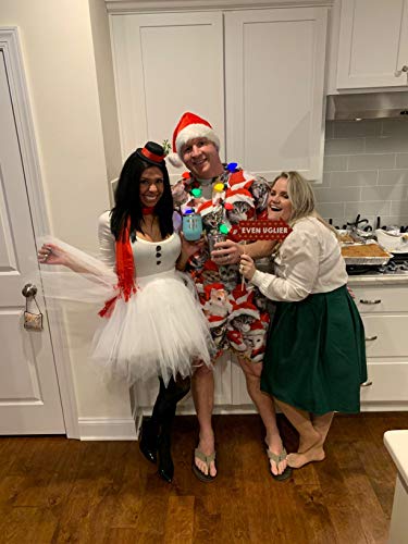 Bridesmay Mujeres Faldas Enaguas Cortas Tul Plisada Fiesta Tutu Ballet White L