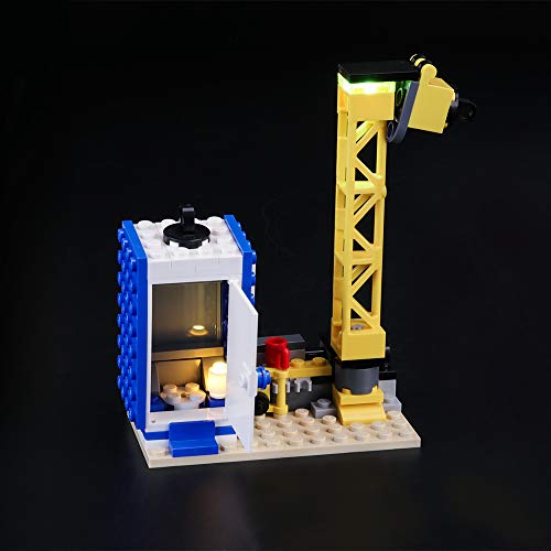 BRIKSMAX Kit de Iluminación Led para Lego City Fire Brigada Distrito Centro, Compatible con Ladrillos de Construcción Lego Modelo 60216, Juego de Legos no Incluido