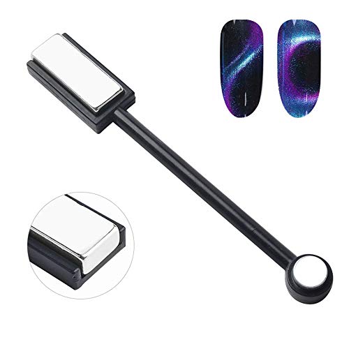 BrilliantDay 5pcs magnético ojo de gato 3d imán magnético ojo de gato bolígrafo dibujo Vertical Stick para herramientas de uñas polaco mágico#1