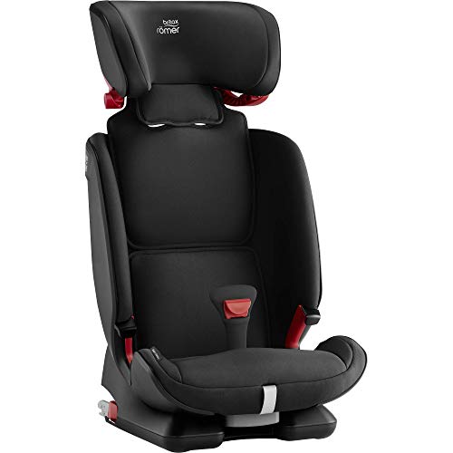 Britax Römer Silla de coche 15 meses - 12 años, 9 - 36 kg, ADVANSAFIX IV M, ISOFIX, Grupo 1/2/3, Cosmos Black