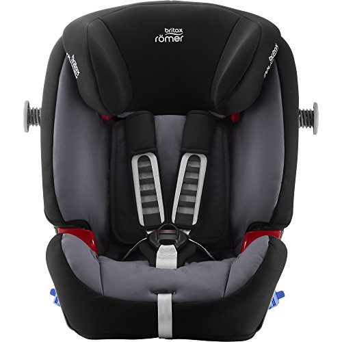 Britax Römer Silla de coche 9 meses - 6 años, 9 - 25 kg, MULTI-TECH III Grupo 1/2, Storm Grey