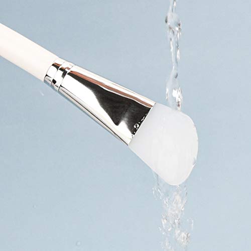 Brocha Silicona Mascarilla Facial, Sopownic Cepillo de la Máscara Cara Juego de Brochas de Silicona Suave Pincel para Aplicar Faciales Máscara de Barro Cosmética de Ojos Suero o Bricolaje 3Pcs