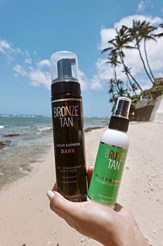 Bronze Tan Face Bronceador de agua en aerosol para un bronceado sin sol gradual y natural Ideal para pieles grasas y propensas al acné 125 ml El mejor agua autobronceadora (4,2 fl oz)