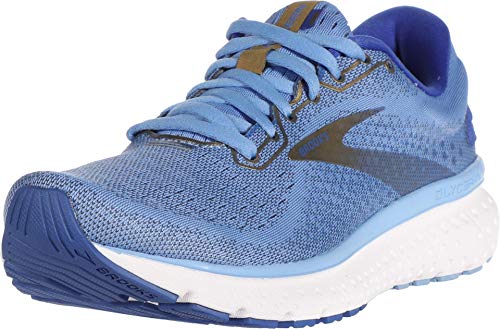 Brooks Glycerin 18, Zapatillas para Correr para Mujer, Cornflower/Blue/Gold, 41 EU