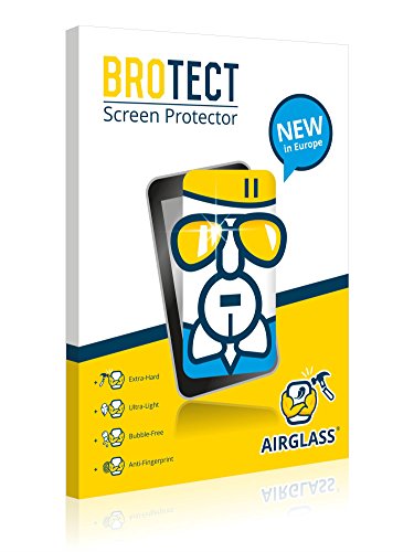 BROTECT Protector Pantalla Cristal Compatible con SilverCrest Monsieur Cuisine Connect Protector Pantalla Vidrio Dureza 9H AirGlass