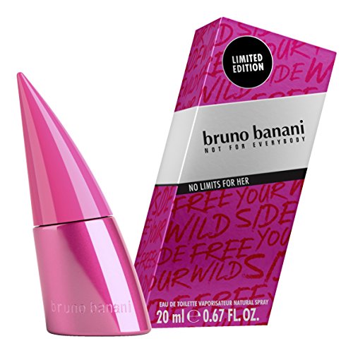 Bruno Banani No Limits for Women Eau de Toilette, 20 ml