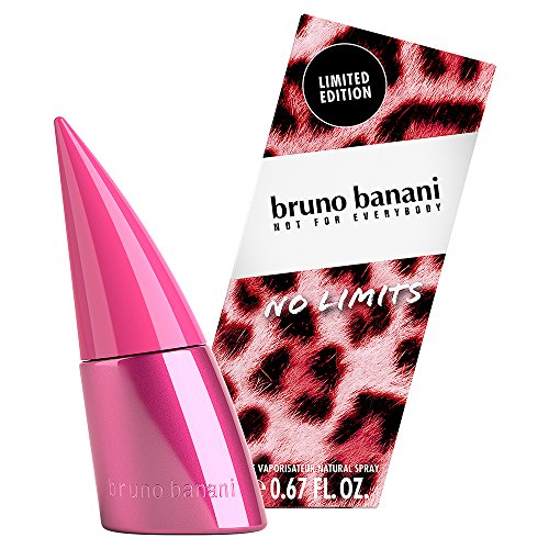 Bruno Banani No Limits Woman Eau de Toilette Natural Spray, 1er Pack (1 x 20 ml)