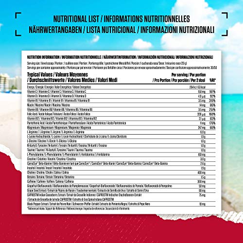 BSN Nutrition N.O.-Xplode, Suplementos Deportivos Pre Workout en Polvo con Creatina Monohidrato, Cafeina, Beta Alanina, Vitamina D y Vitamina B Complex, Menzana Verde, 50 Porciones, 1.05kg