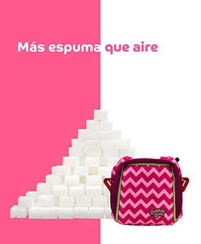 BubbleBum Inflable Asiento Elevador Para Niños, Grupo 2/3, Rosa