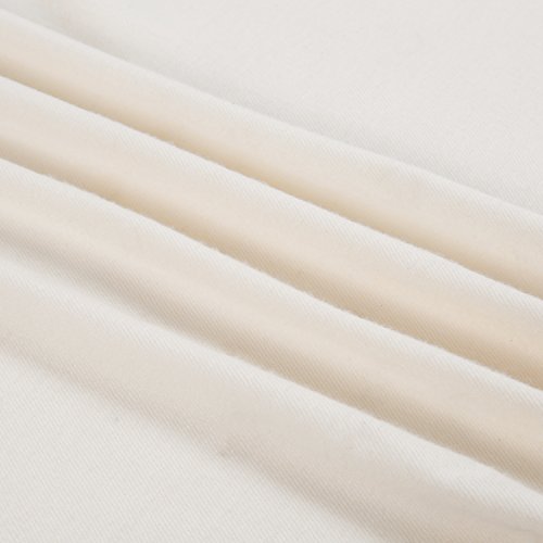 Bufanda de invierno grande para mujer 185 x 65 cm liso suave y cálido - crema