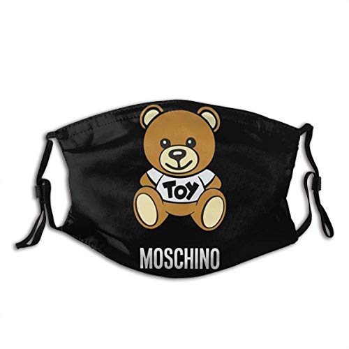 Bufanda De Protección Facial,Boca Bufanda Facial,Cubierta Facial,Cara Boca Más-Cara,Dust Más-Cara,Pañuelo En La Cabeza,Oso De Juguete Moschino