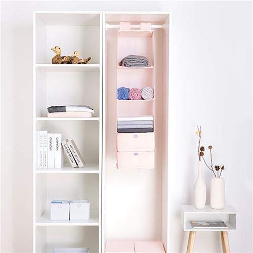 Bureze Original Xiaomi Mi Home - Organizador de Armario para Colgar (5 Capas, Plegable)