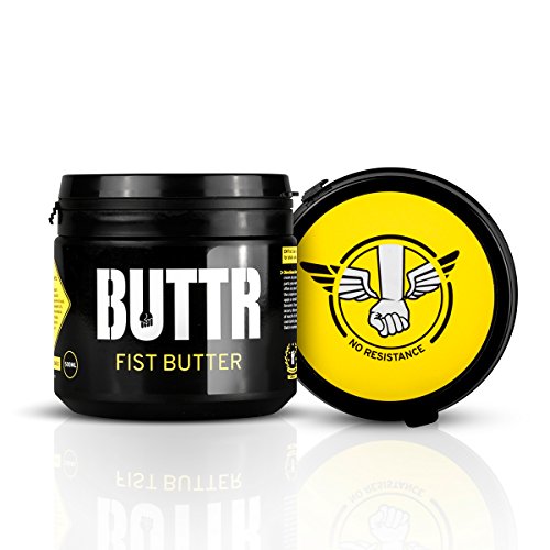 BUTTR Fisting Butter (500 ml) Mantequilla lubricante para fisting, lubricante anal suave y grueso para máxima lubricidad, inodoro y agradablemente cremoso en la piel, adecuado para sexo vaginal y oral