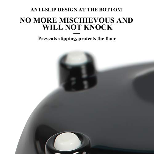 BUYGOO 3 pcs Cuencos para Gatos Cat Bowls, Antideslizantes, Multiusos, Cuencos para Comida de Gato, Cuencos para Comida para Mascotas