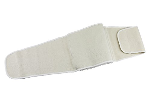 BXT Unisex cinturón abdominal de grado médico térmico lana de merino,riñón cinturón curación del dolor de cintura para abdomen, Cintura y espalda, hombre, Beige-for waist 25"-38"