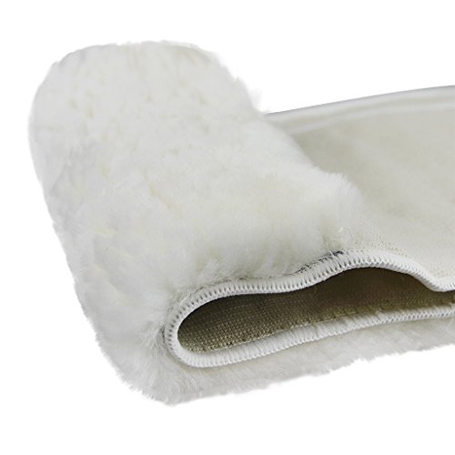 BXT Unisex cinturón abdominal de grado médico térmico lana de merino,riñón cinturón curación del dolor de cintura para abdomen, Cintura y espalda, hombre, Beige-for waist 25"-38"