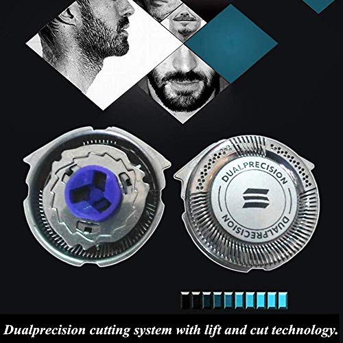 Cabezales de Afeitado Eléctricas Cabezales de Afeitado Rejillas Cuchilla espátula para Maquinilla de Afeitar Recambio Cortador Accesorio para Philips HQ8 PT720 PT860 AT890 AT899 AT750