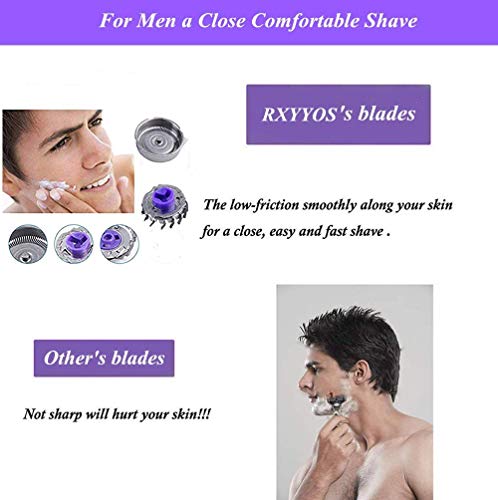 Cabezales de Afeitado Eléctricas Cabezales de Afeitado Rejillas Cuchilla espátula para Maquinilla de Afeitar Recambio Cortador Accesorio para Philips HQ8 PT720 PT860 AT890 AT899 AT750