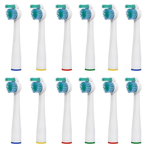 Cabezales de cepillo de dientes de repuesto, compatibles con Philips. Cabezales de repuesto totalmente compatiblesmodelos de cepillo de dientes eléctrico Philips:Sonicare Sensiflex,paquete de 12