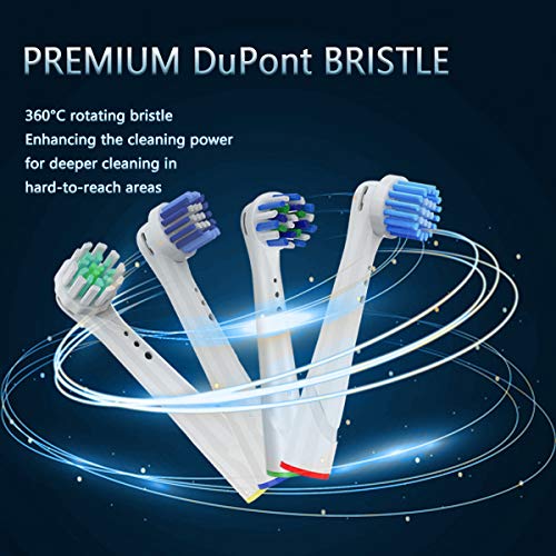 Cabezales de Repuesto para Braun Oral B Cepillo de Dientes – Cabezales de Recambio Incluye 4 Cross Action, 4 Pro Gum Care, 4 Precision Clean y 4 Cabezales Sensitive, Salud de las encías 16 unidades