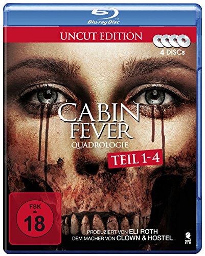 Cabin Fever Quadrologie (4 Disc-Set) [Blu-ray] [Alemania]